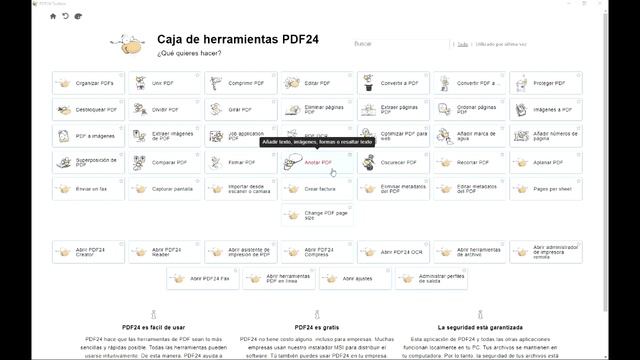 Editor de pdf (PDF24)