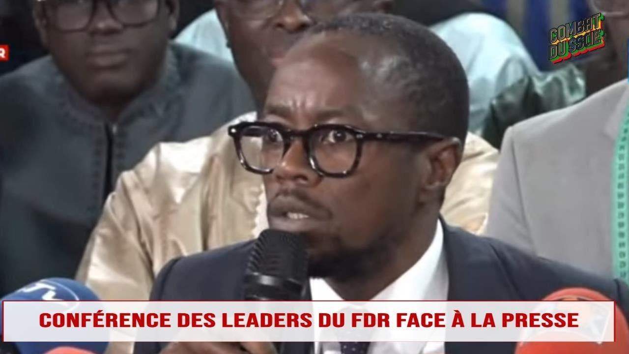 [DIRECT ] Actualités politique : Le FDR face à la presse