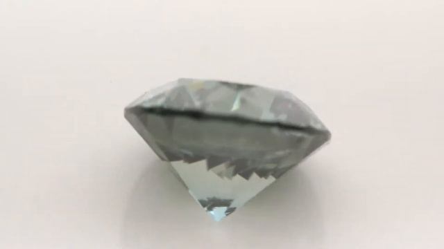 Solitaire 0.14 ct SI2 Clarity Teal Blue Color Loose Round Brilliant Real Diamond