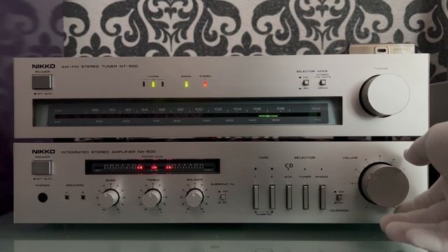 Тюнер NIKKO NT-500 + усилитель NIKKO NA-500 (2)