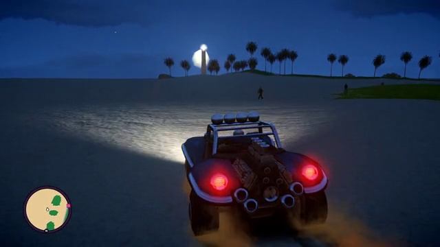 Big Sam bends over. #120 GTA Vice City Nextgen Edition. Дрифтуем на пляже по барханом около океана