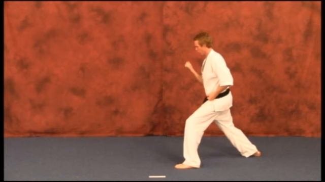Shotokan Kata – Empi – Walk Through – Slow Pace – Front View – Learn Martial Arts