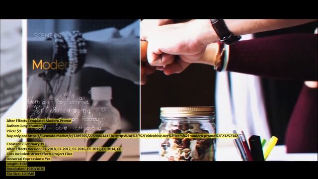 Modern Promo | After Effects Template | VideoHive 23257342
