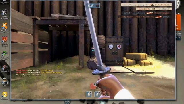 TF2 Medieval Server with Custom Map