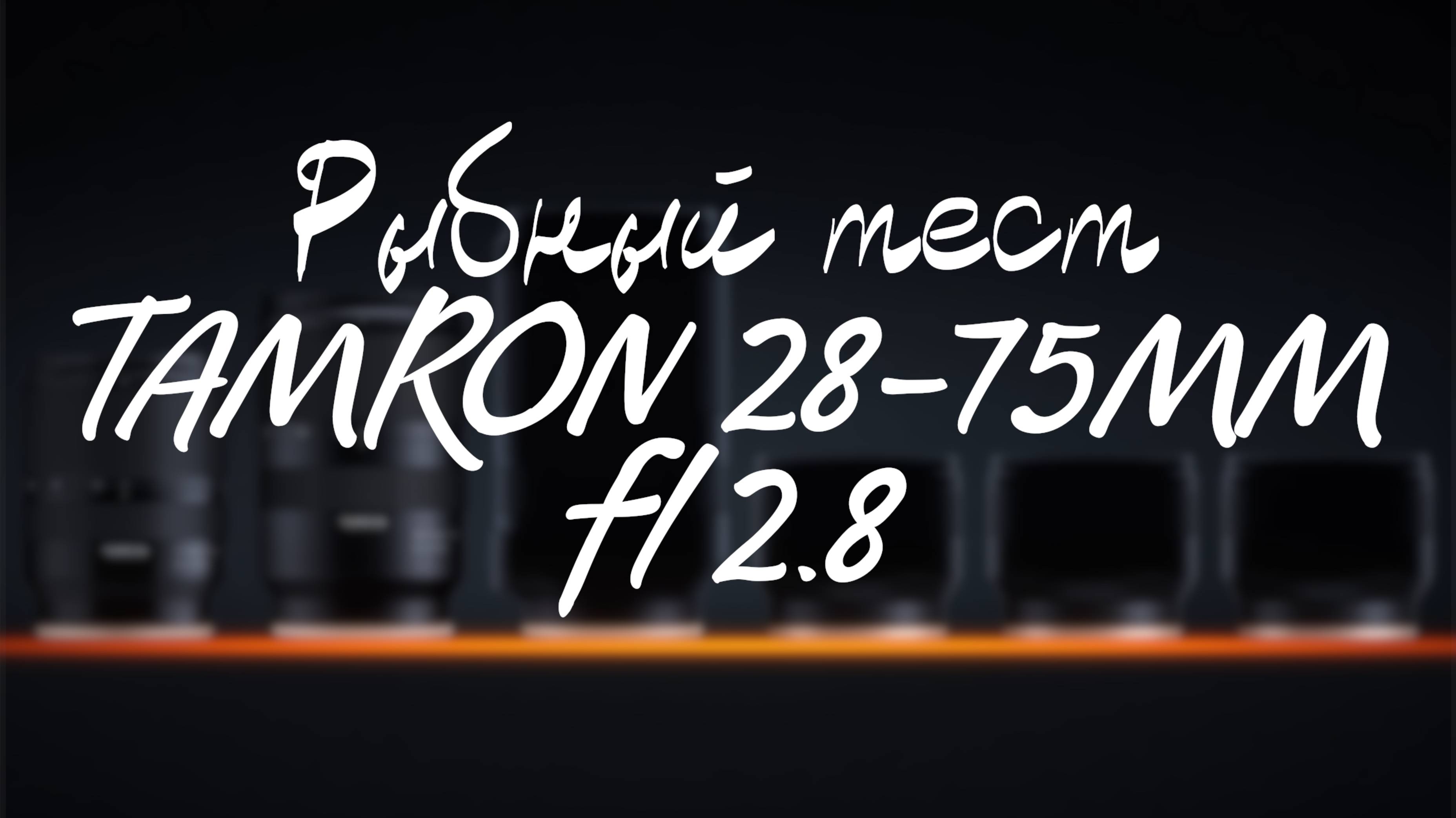 Рыбный тест - TAMRON 28-75mm