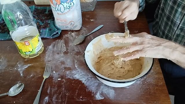 Замес куличей. Часть 4.