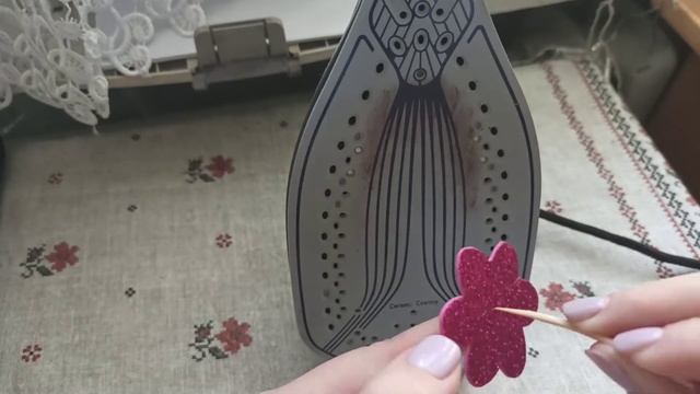 Цветы фоамиран украшение