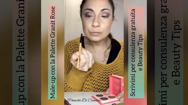 “Make-up con Palette Granit Rose Yves Rocher 💖”