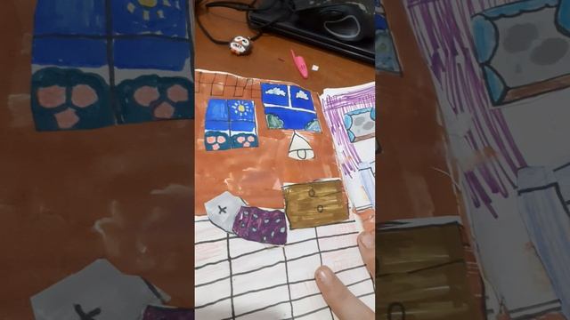 моя тока бока на бумаге