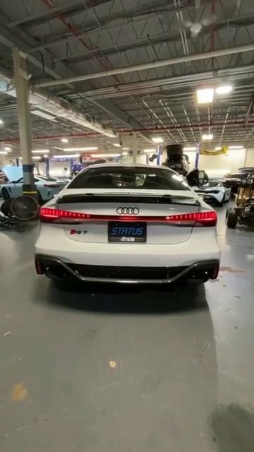 Audi RS7 White#shorts#car