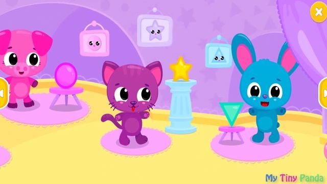 Cute & Tiny Hotel, Shapes & Pet Horses - Best App Mini Games