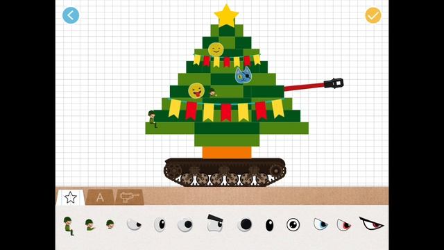 Labo tank.Christmas tree tank.#christmas celebrate☃️