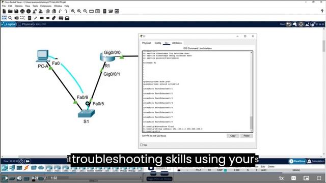 What you can do with Cisco Packet Tracer