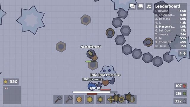 MooMoo.io - AM I AUTO-HEALING | TOOL HAMMER ONLY CHALLENGE!!!