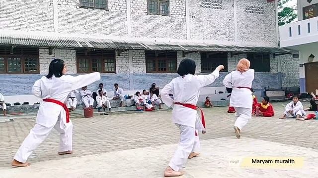 KATA EMPI- Karate bersama kaka tingkat lemkari oku timur