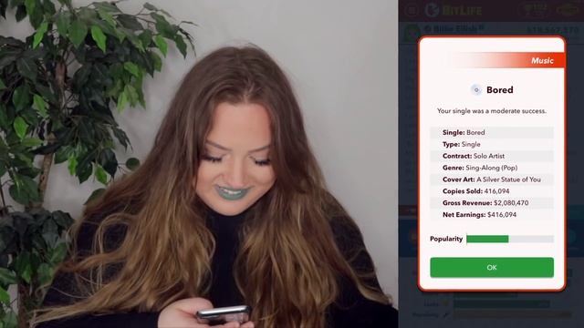 RECREATING BILLIE EILISH'S CAREER IN BITLIFE! *5 GRAMMYS*