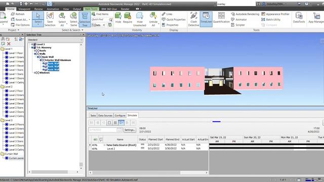 PartC 4D Simulation nwd   Autodesk Navisworks Manage 2022 2021 04 20 23 53 47