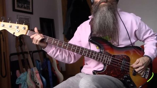 ISOLATED BASS TRACK for Golden Earring - Radar Love (bass cover)