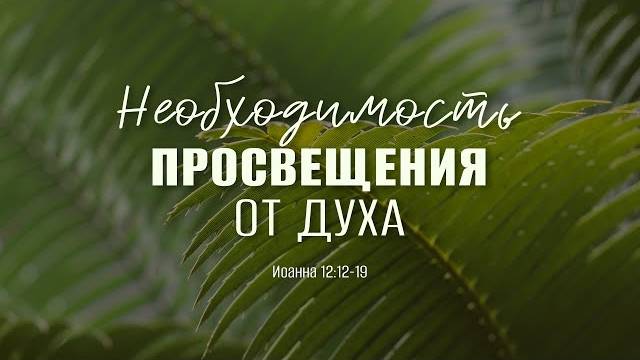 Необходимость просвещения от Духа Ин 1212-19 Андрей Резуненко
