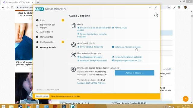 renueva tu licencia ESET NOT ANTIVIRUS 100% real no fake sin tener que descargar programas