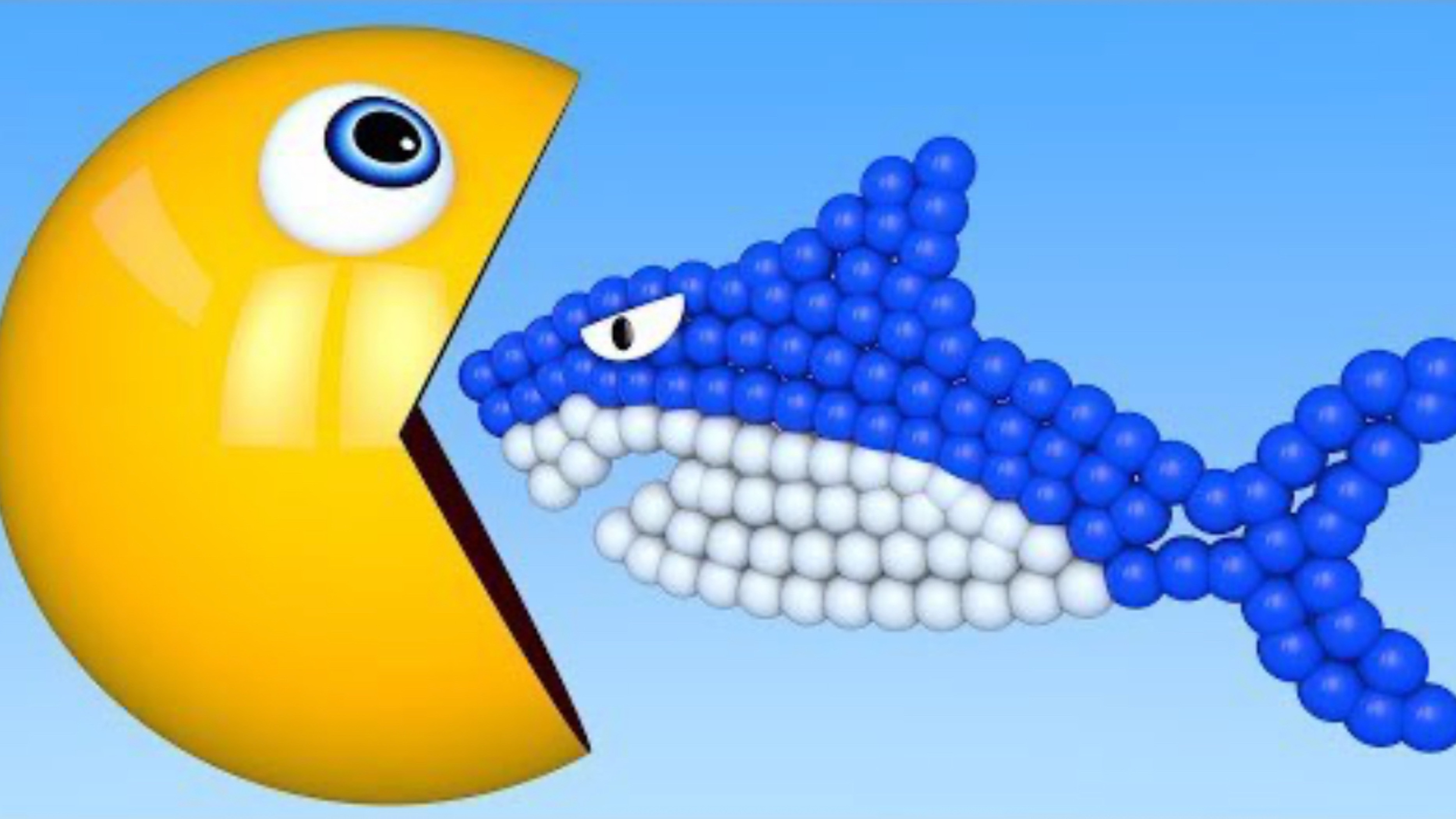 Изучайте цвета с Pacman