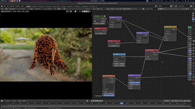 Velvet Shader for Blender Eevee Tutorial