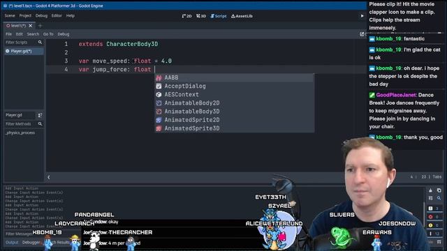 Going through Godot Engine game dev tutorials | Episode 1