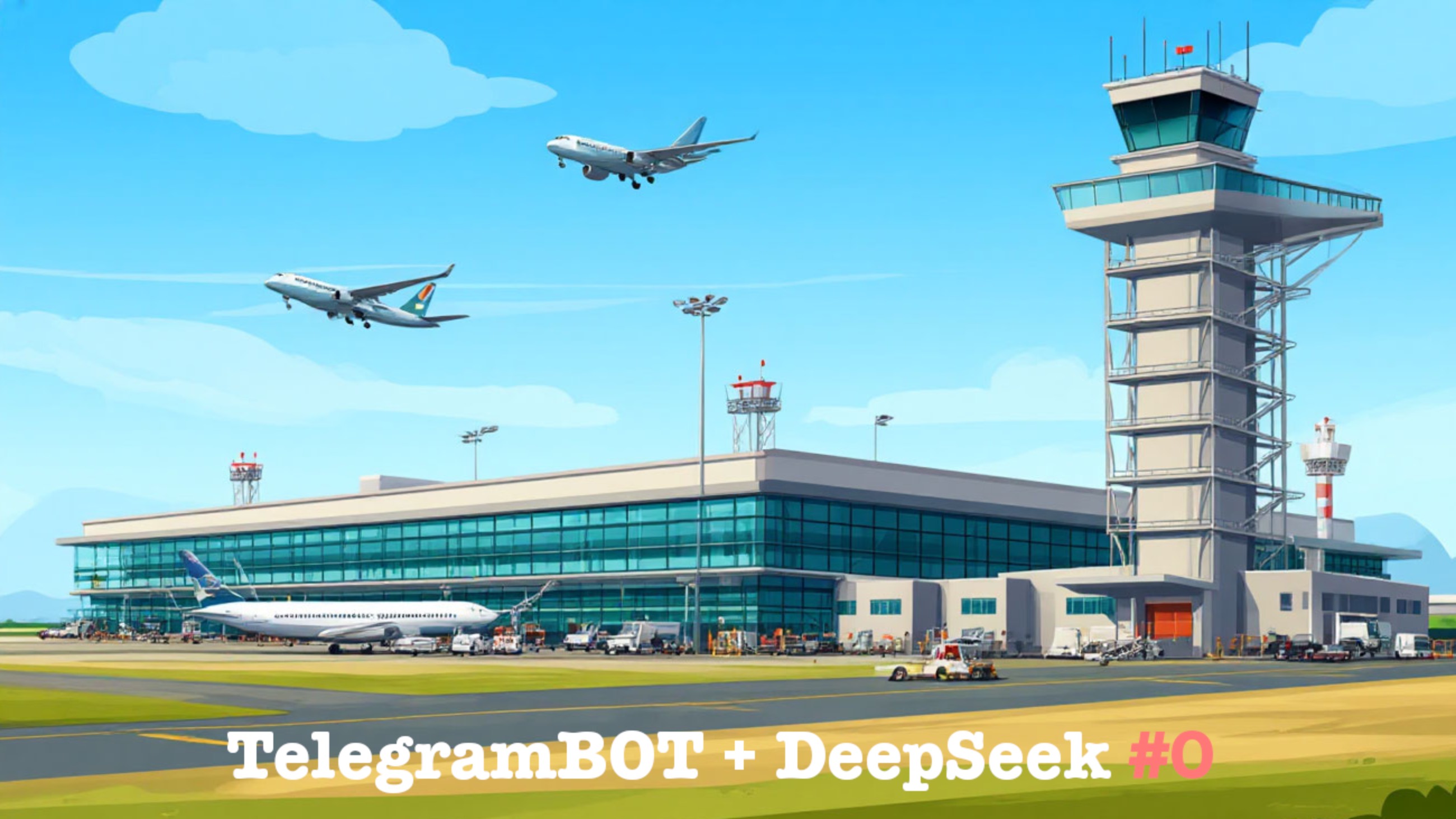 TelegramBOT на Python: покупка Авиабилетов с DeepSeek #0. Вводное видео