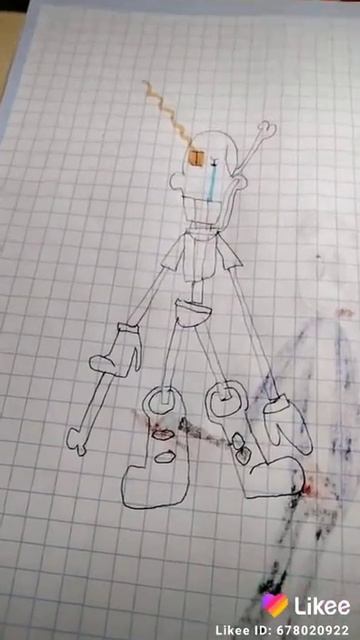 Disbelief Papyrus plese1 как нарисовать