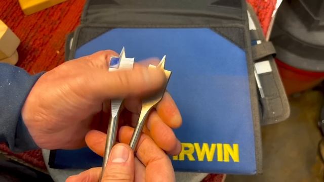 Enlarging Holes Accurately, Spade Bit Talk and Shop Time