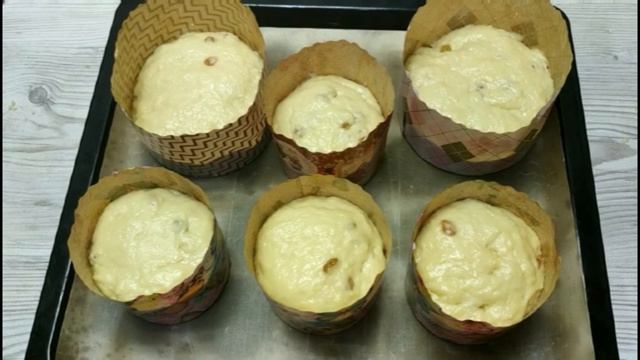 Воздушные пасхальные куличи