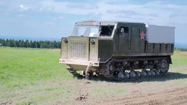 ATS-712 Soviet Artillery Tractor Средний артиллерийский тягач АТ-С 712