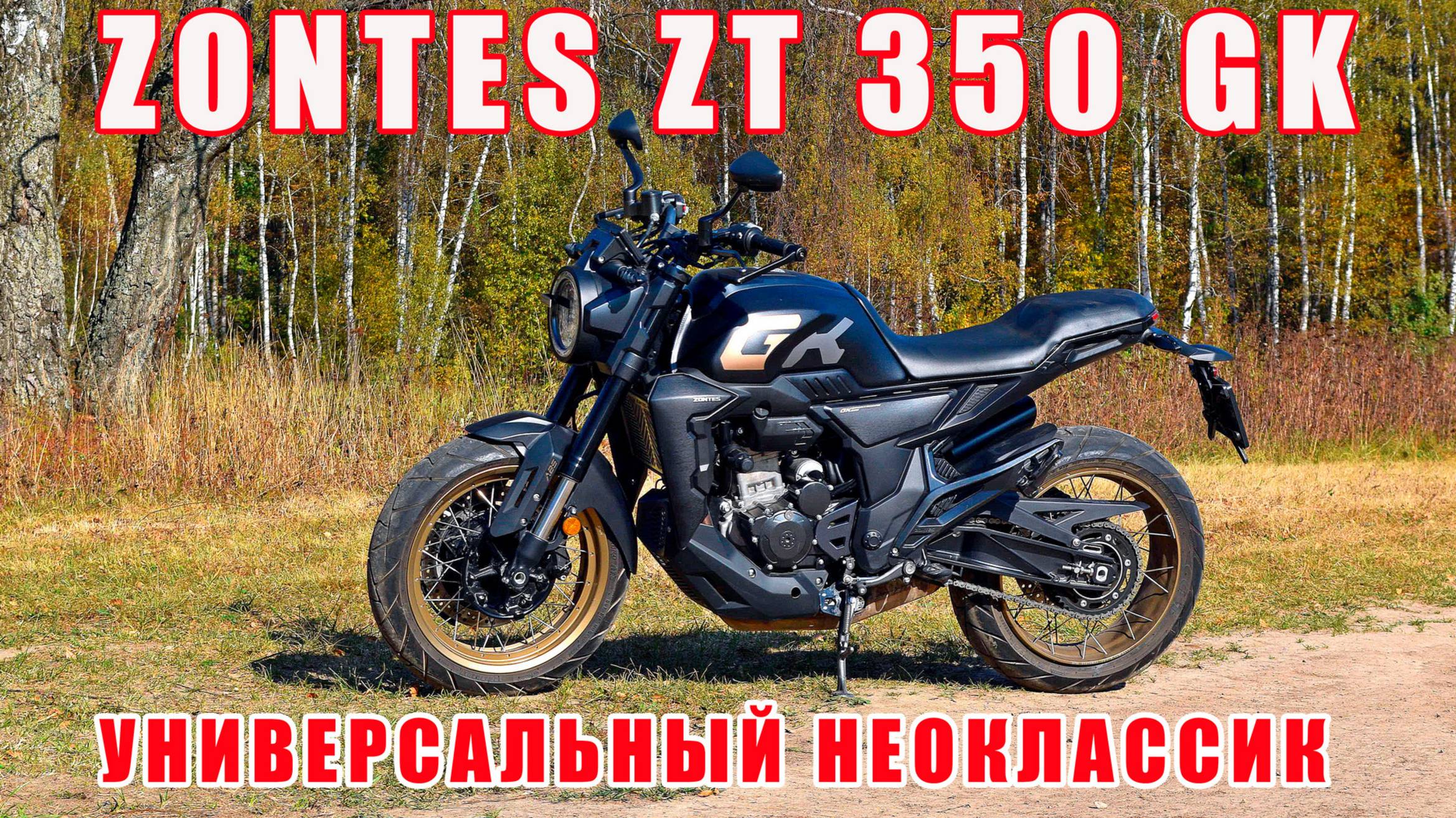Zontes ZT 350 GK. Отличный неоклассик для начинающих