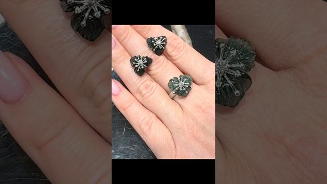 🌈 Коллекция турмалиновых украшений SHIKO — магия цвета !