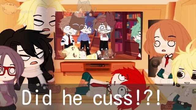 Mha/Bnha react to Deku Afton Au||Fnaf 4 bullies being idiots *5 Ep. 1/2