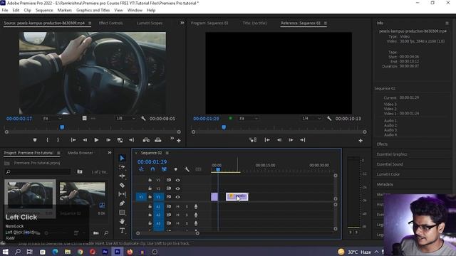 Layout & Importing Assets - Adobe Premiere Pro Class 1 - (In Hindi)
