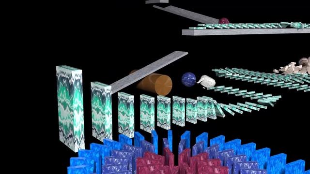 Domino - 3ds Max animation