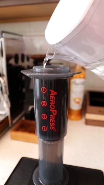 Cold brew with an aeropress #coffee