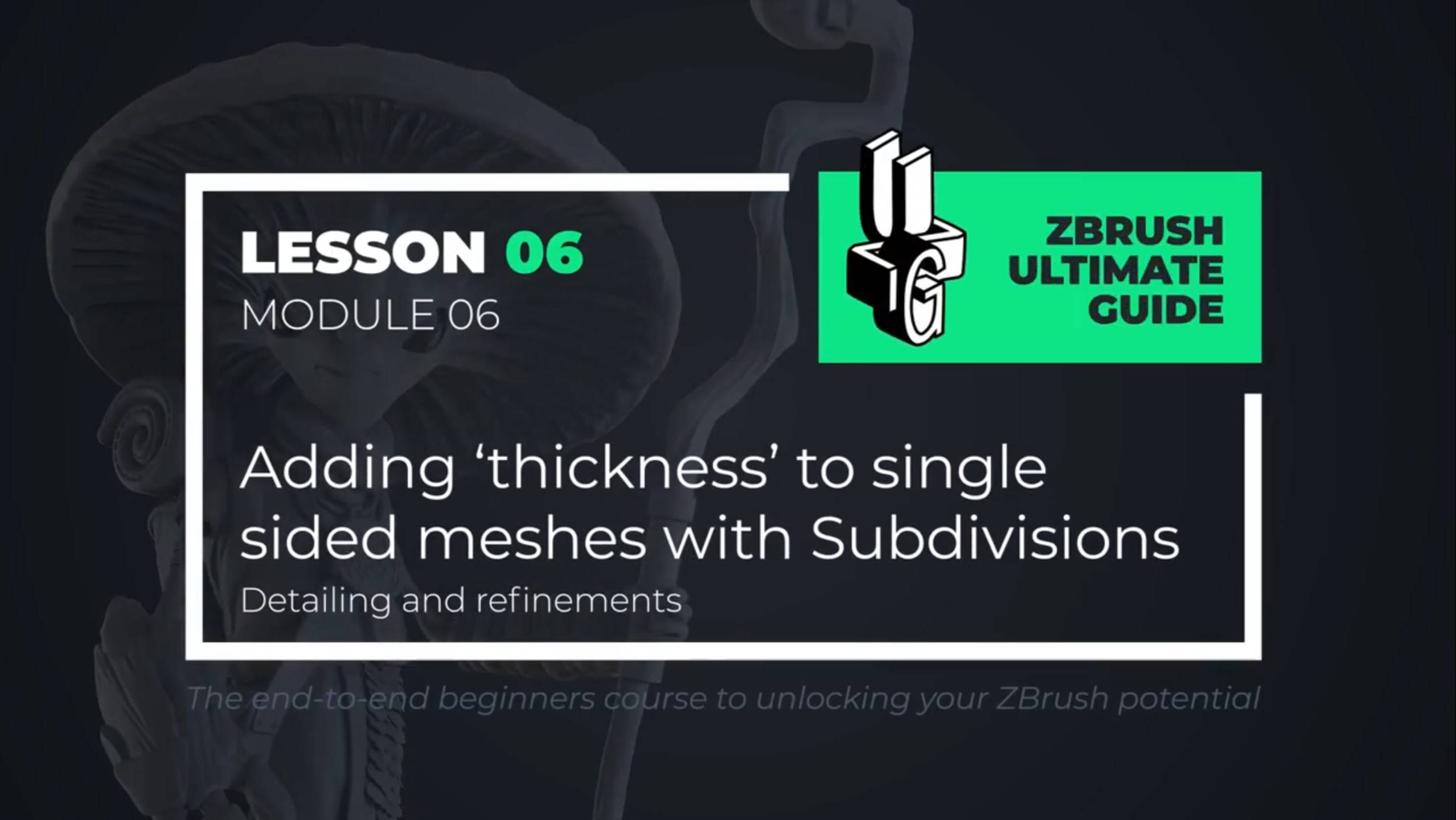 6-6 Thickness with Subdivision
