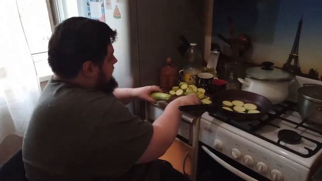Жареные кабачки по рецепту моей Мамы!!!