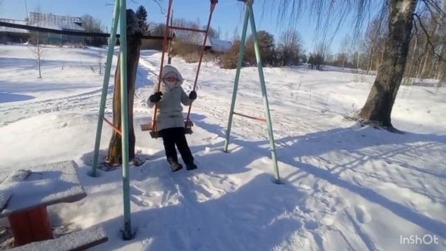 Влог из Российской глубинки в -30 и процесс рисования новогодней открытки))