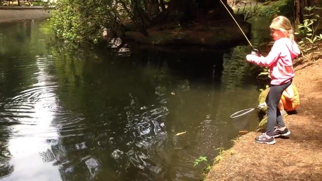 Lucky fishing