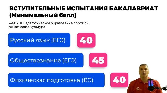 Абитуриенту 2025. Факультет физической культуры и спорта ФГБОУ ВО "ОГУ имени И.С. Тургенева"