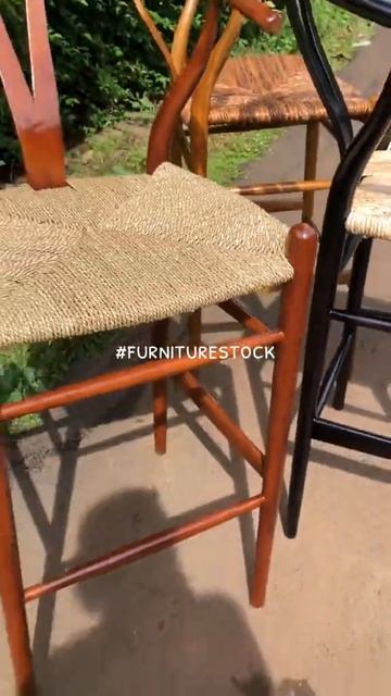 KURSI BAR ROTAN HITAM JATI KURSI BAR HITAM KURSI BAR TRESYON