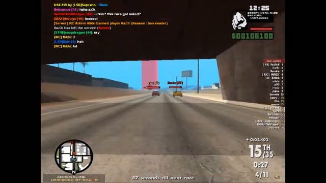 [SA:MP] [Adrenaline X Racing] 200CP Hydra Race