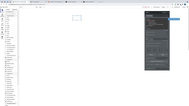 Adding a hubspot form to Bubble.io