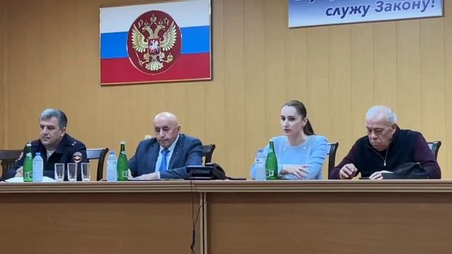 на территории ОМВД России по городу Дербент прошла встреча, по миграционным вопросам