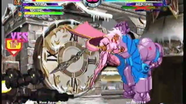 MVC2 - New Approach II vs. Gamer1014 (RANKED - RAGE QUIT!) [12-28-2011