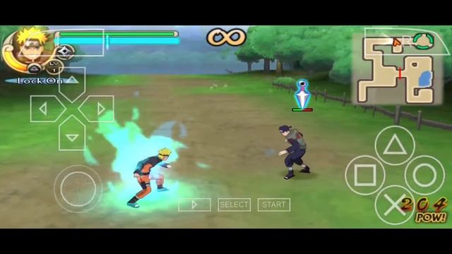 Ppsspp Gameplay Naruto & Sakura Vs Kakashi Sensei : Naruto Shippuden Ultimate Ninja Impact