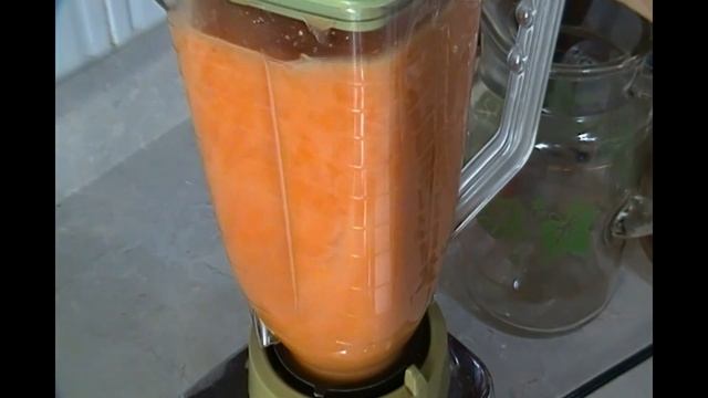 Agua fresca de papaya con un toque de limón.- RecetasdeLuzMa